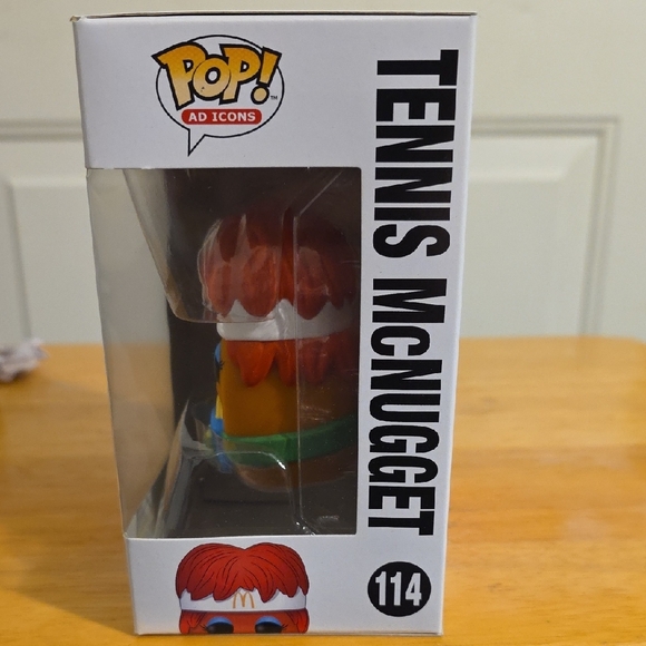 Funko Pop! Tennis McNugget Figure - Red and Orange - Picture 2 of 4